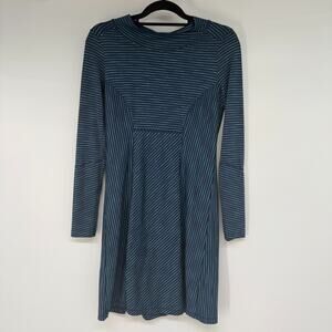 prana long sleeve dress Women's prAna Foundation Rib Long Sleeve Dress